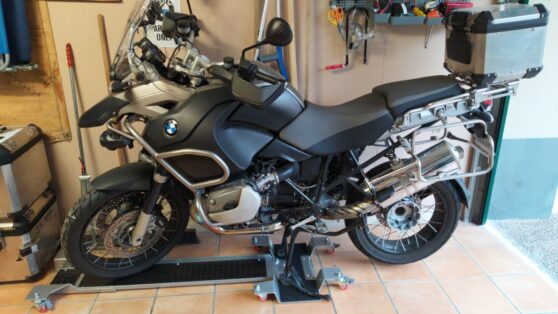 Carrello Sposta Moto 400 kg compatibile con BMW R NineT / Pure nero ✓  Compra ora!